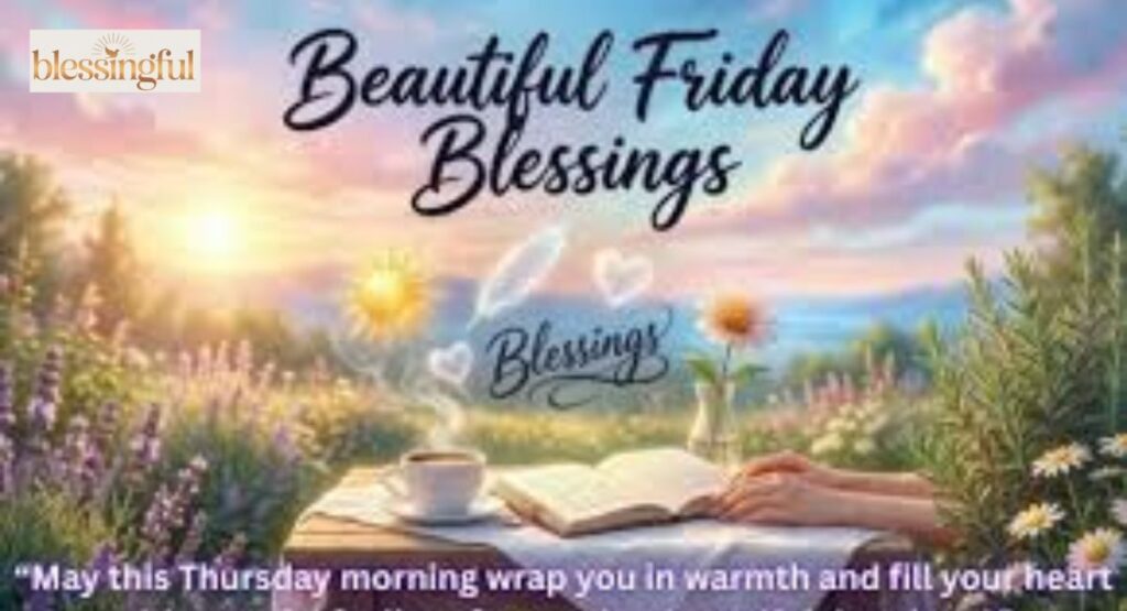 Beautiful & Happy Friday Blessings to Start Your Day
