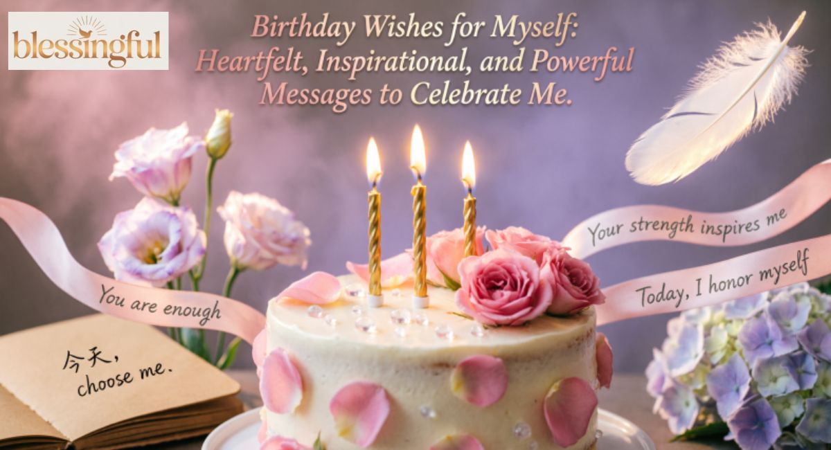 Birthday Wishes for Myself: Heartfelt, Inspirational, and Powerful Messages to Celebrate Me