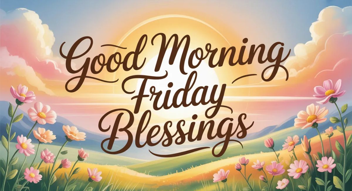 Good Morning Friday Blessings