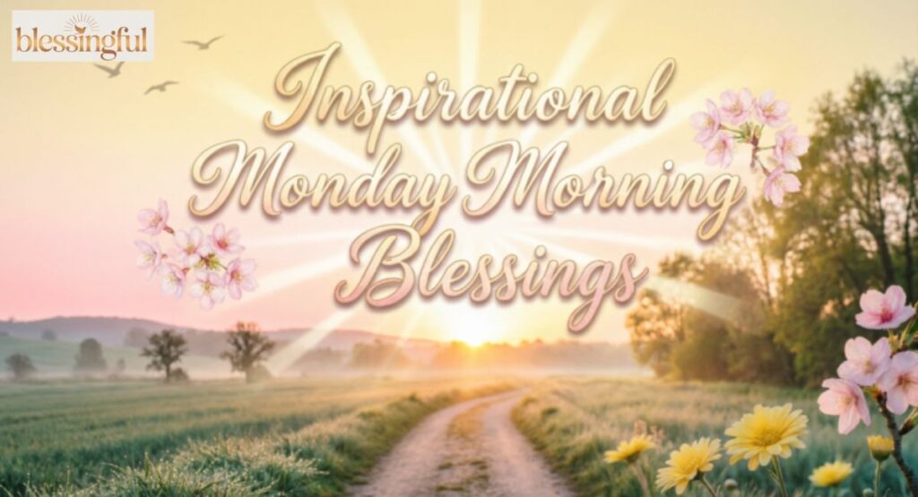 Inspirational Monday Morning Blessings