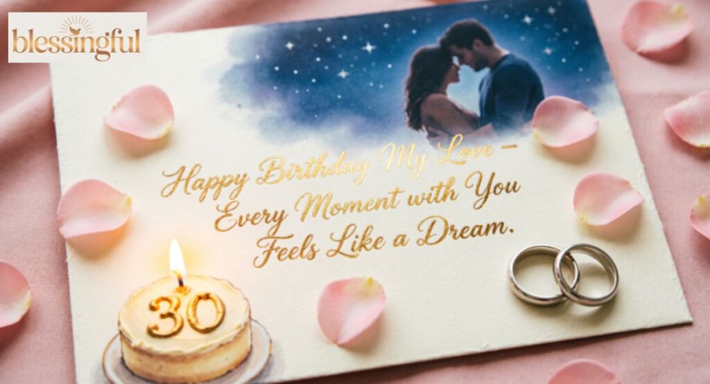 Romantic Birthday Wishes for Husband from Wife