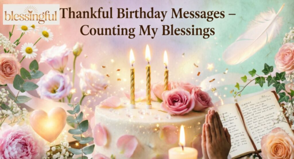 Thankful Birthday Messages – Counting My Blessings
