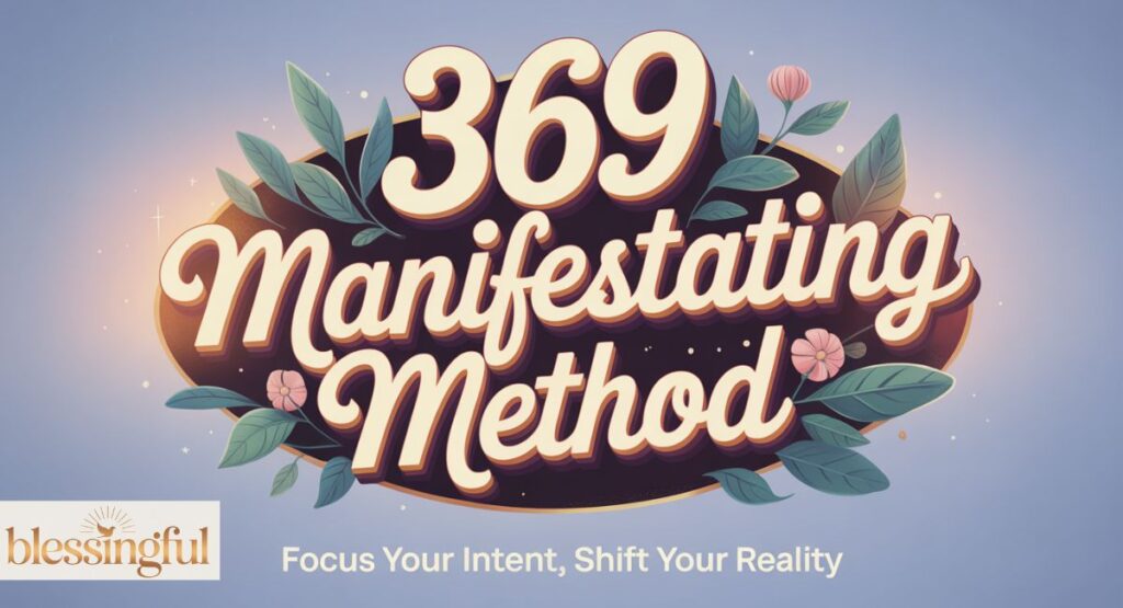 369 Manifestation Method Explained