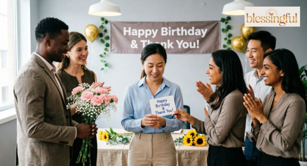 Appreciation and Gratitude Birthday Messages for Coworkers