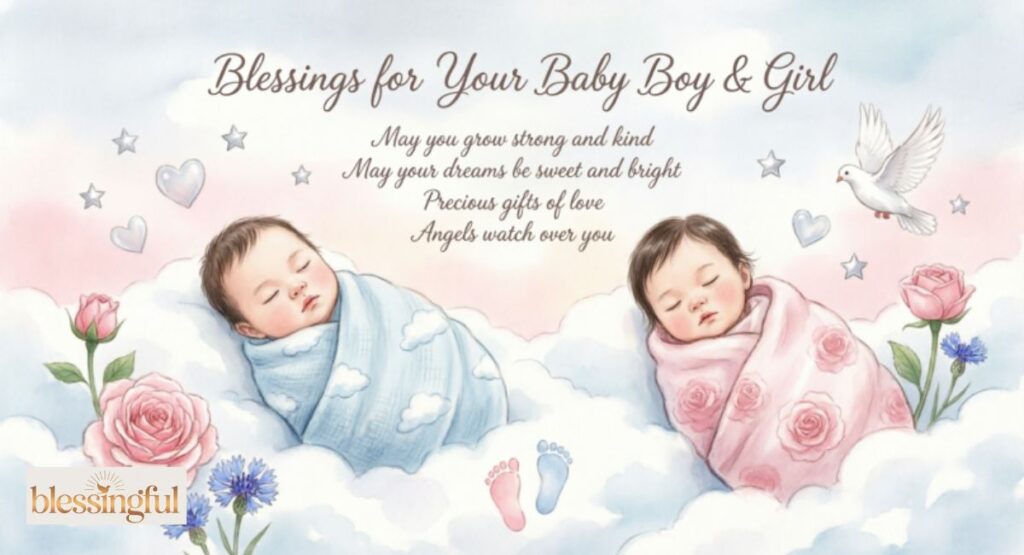 Baby Boy and Baby Girl Blessing Messages