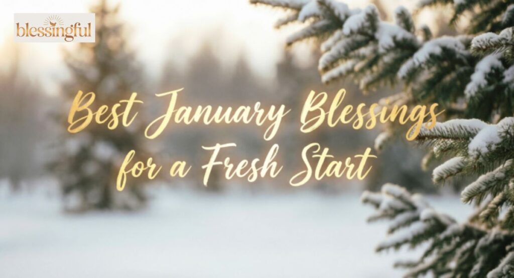 Best January Blessings for a Fresh Start