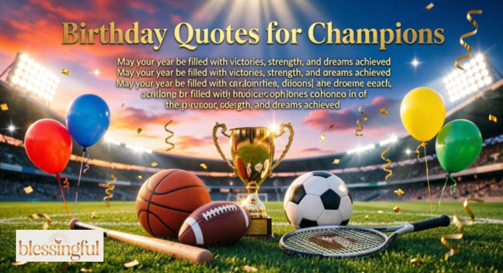 Birthday Quotes and Sayings for Athletes