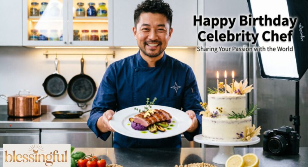 Birthday Wishes for Celebrity Chef and Food Bloggers