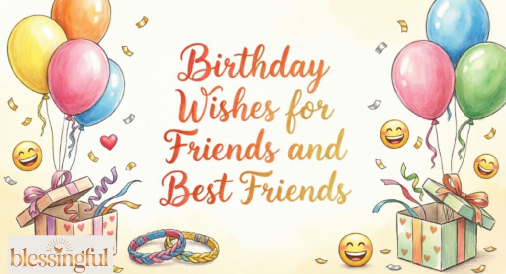 Birthday Wishes for Friends and Best Friends