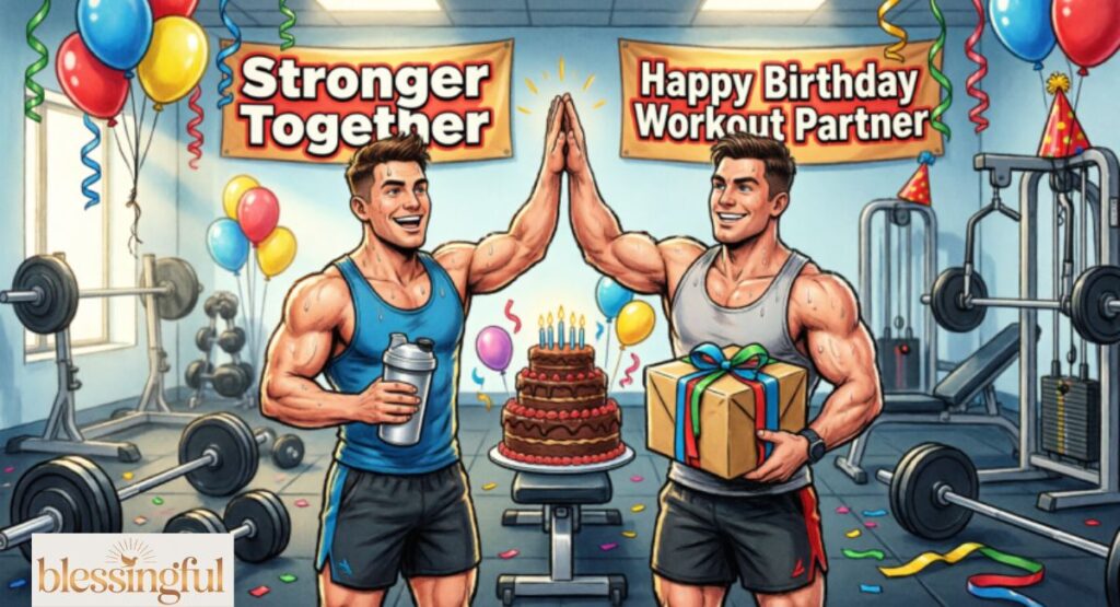 Birthday Wishes for Gym Buddy