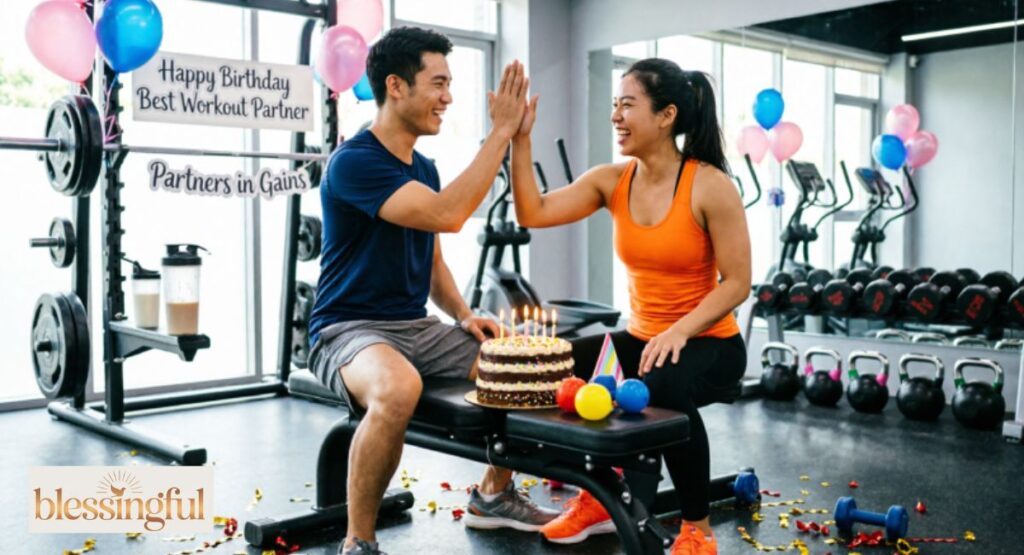 Birthday Wishes for Gym Partner