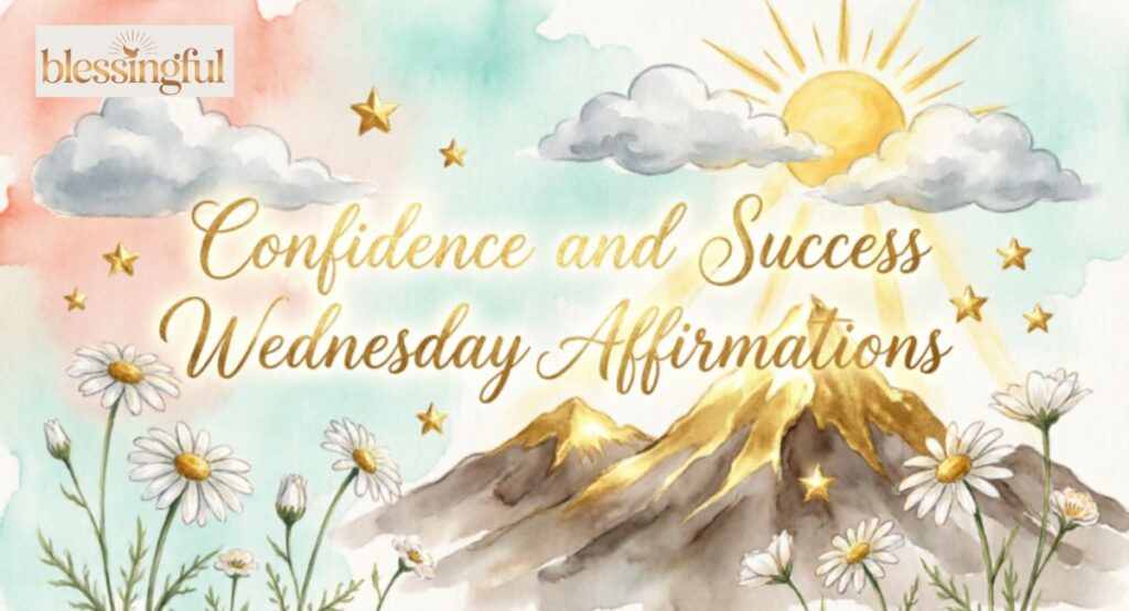Confidence and Success-Focused Wednesday Affirmations