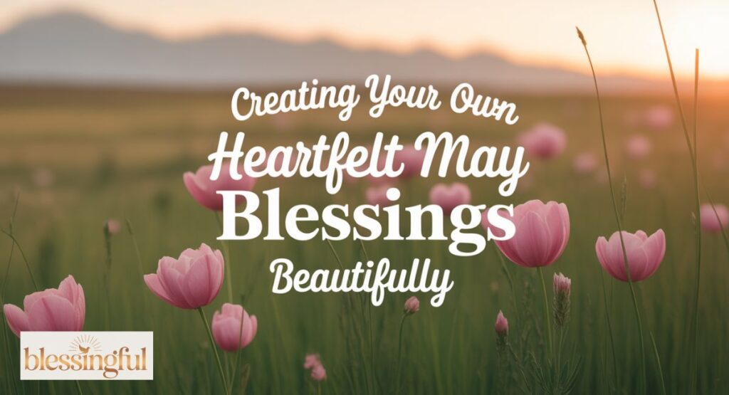 Creating Your Own Heartfelt May Blessings