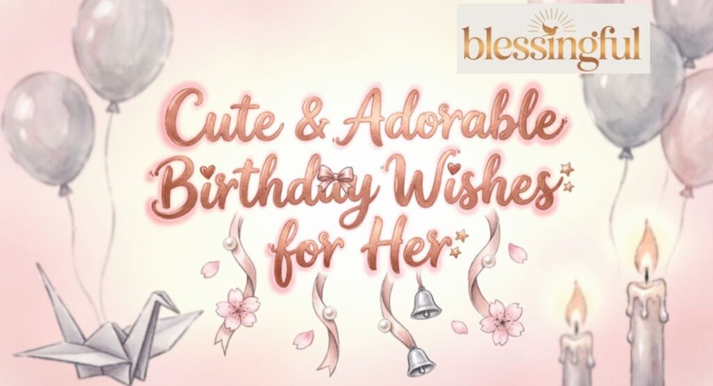 Cute & Adorable Birthday Wishes for Her