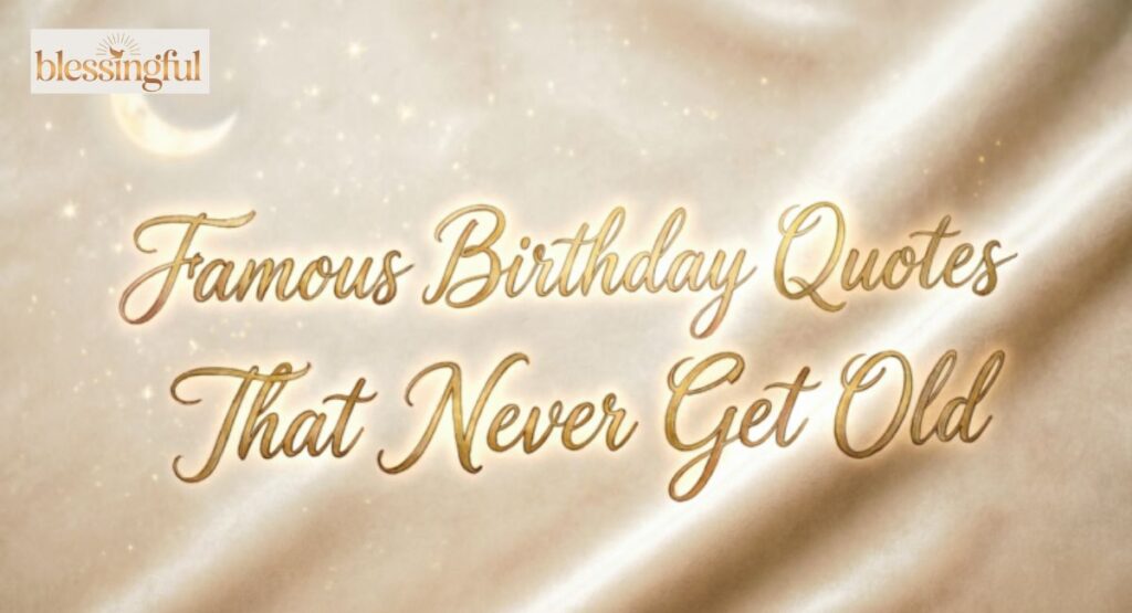 Famous Birthday Quotes That Never Get Old (Happy Birthday Movie Quotes Classics)