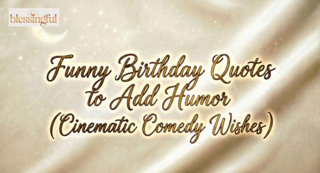 Funny Birthday Quotes to Add Humor (Cinematic Comedy Wishes)