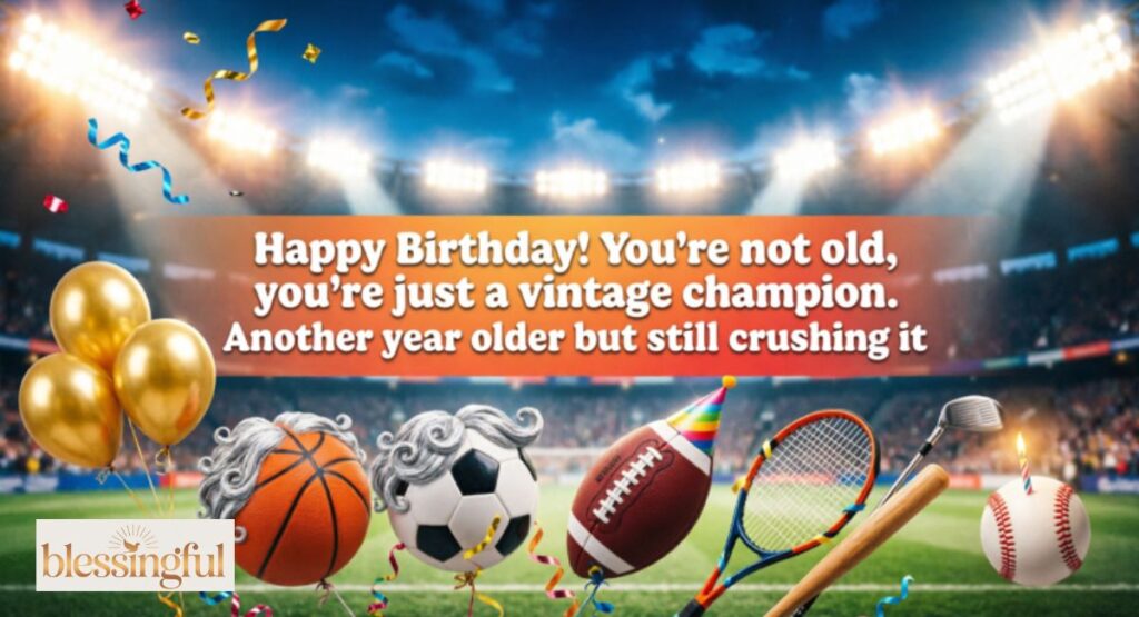 Funny Birthday Wishes for Athletes and Sports Fans