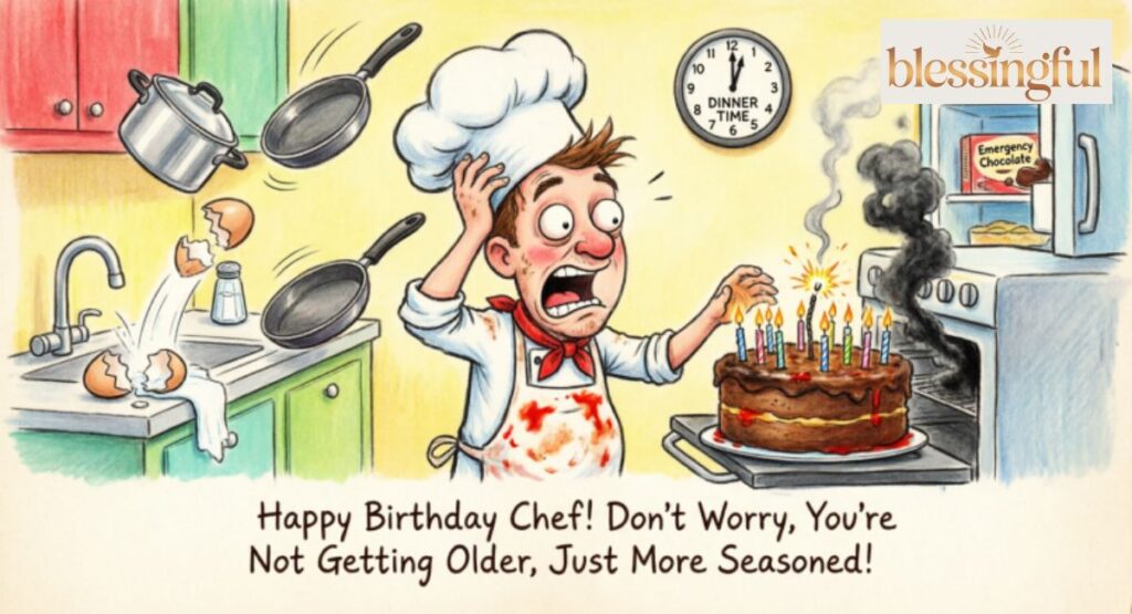 Funny Birthday Wishes for Chef
