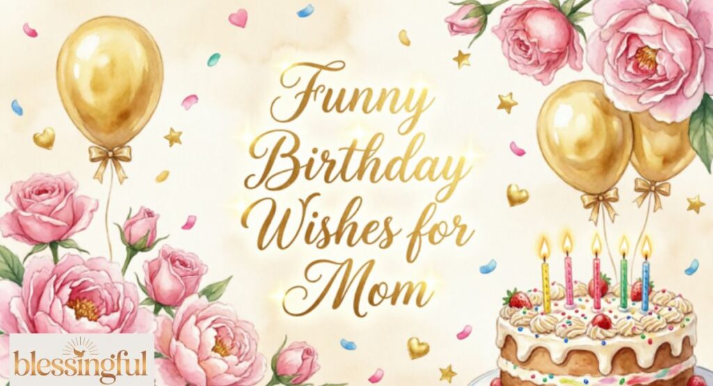 Funny Birthday Wishes for Mom