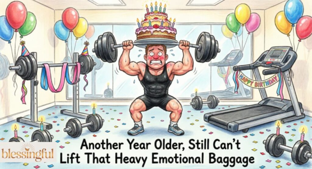 Funny Gym Birthday Wishes