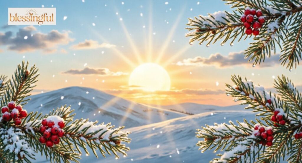 Good Morning January Blessings to Start Your Day Right