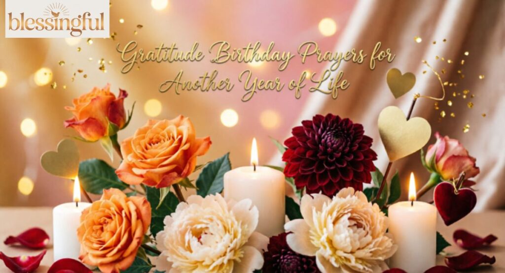 Gratitude Birthday Prayers for Another Year of Life