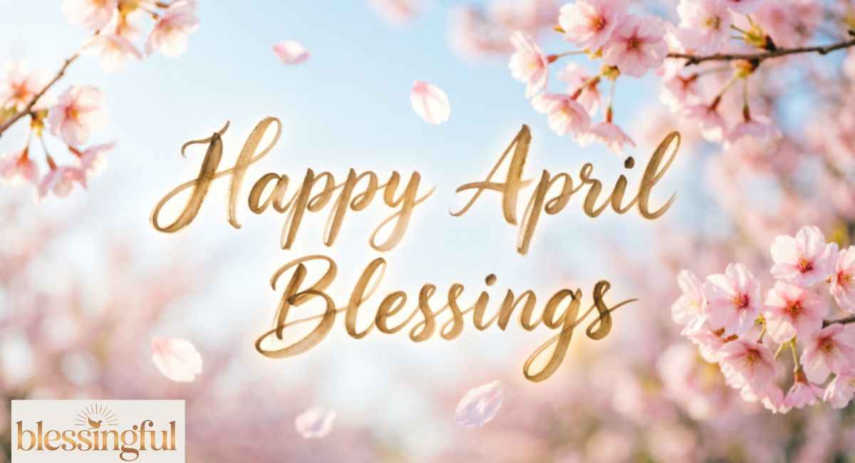 Happy April Blessings – Embrace Joy, Growth, and Positivity This Month