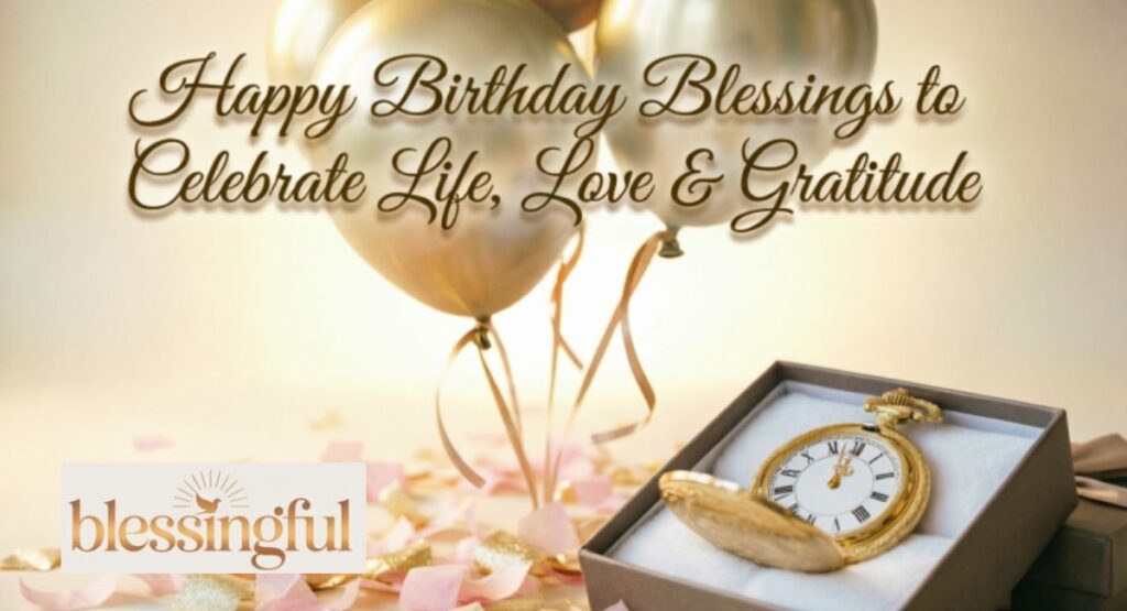 Happy Birthday Blessings to Celebrate Life, Love & Gratitude