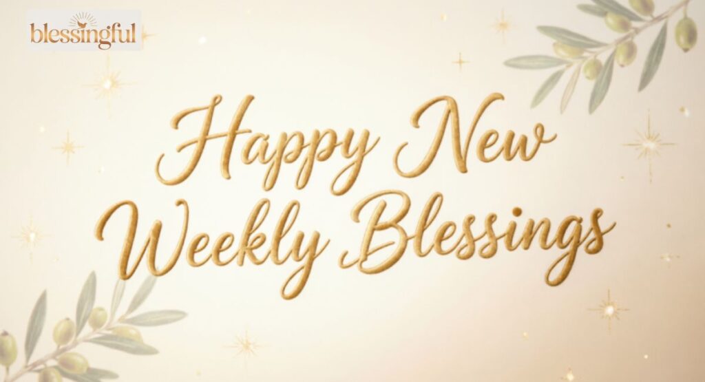 Happy New Weekly Blessings