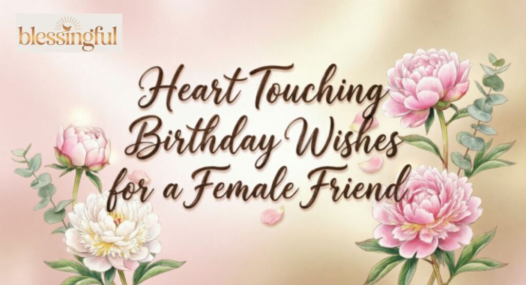 Heart Touching Birthday Wishes for a Female  Friend