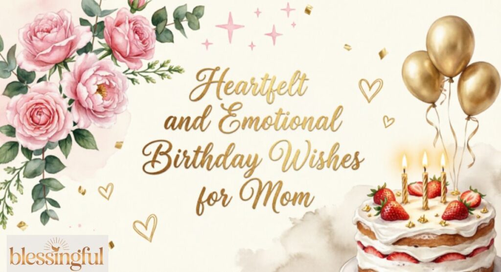 Heartfelt and Emotional Birthday Wishes for Mom