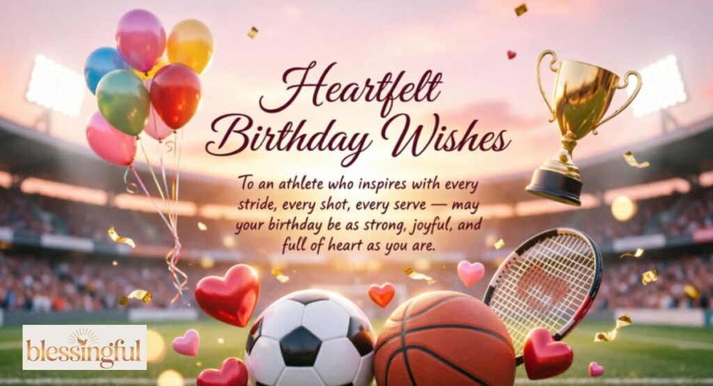 Heartfelt Birthday Messages for Athlete Friends and Loved Ones