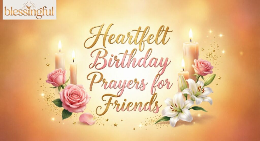 Heartfelt Birthday Prayers for Friends