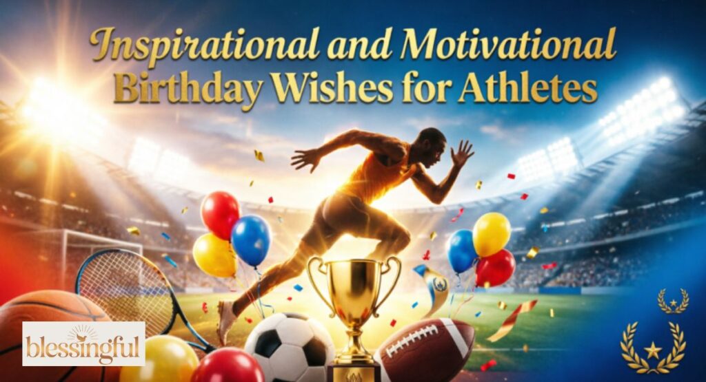 Inspirational and Motivational Birthday Wishes for Athletes