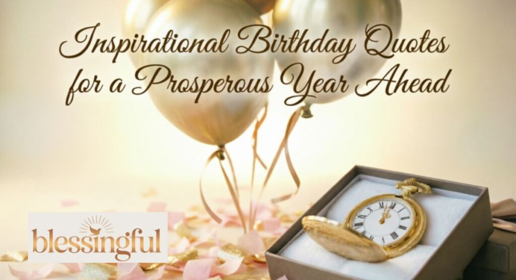 Inspirational Birthday Quotes for a Prosperous Year Ahead