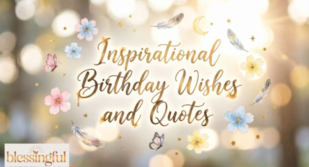 Inspirational Birthday Wishes and Quotes