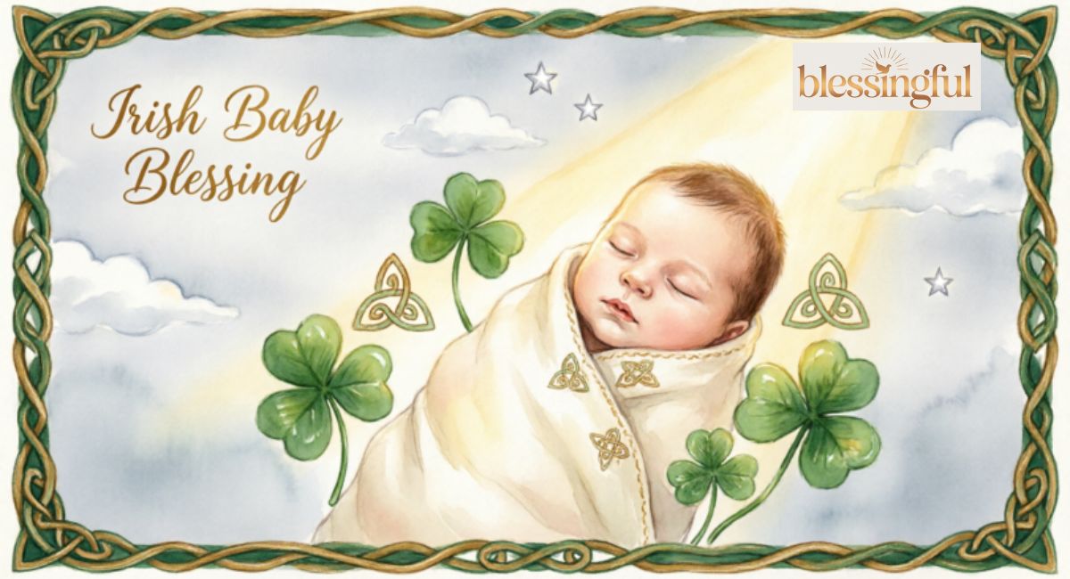 Irish Baby Blessing: Beautiful Words of Love, Luck, and Light for Your Newborn