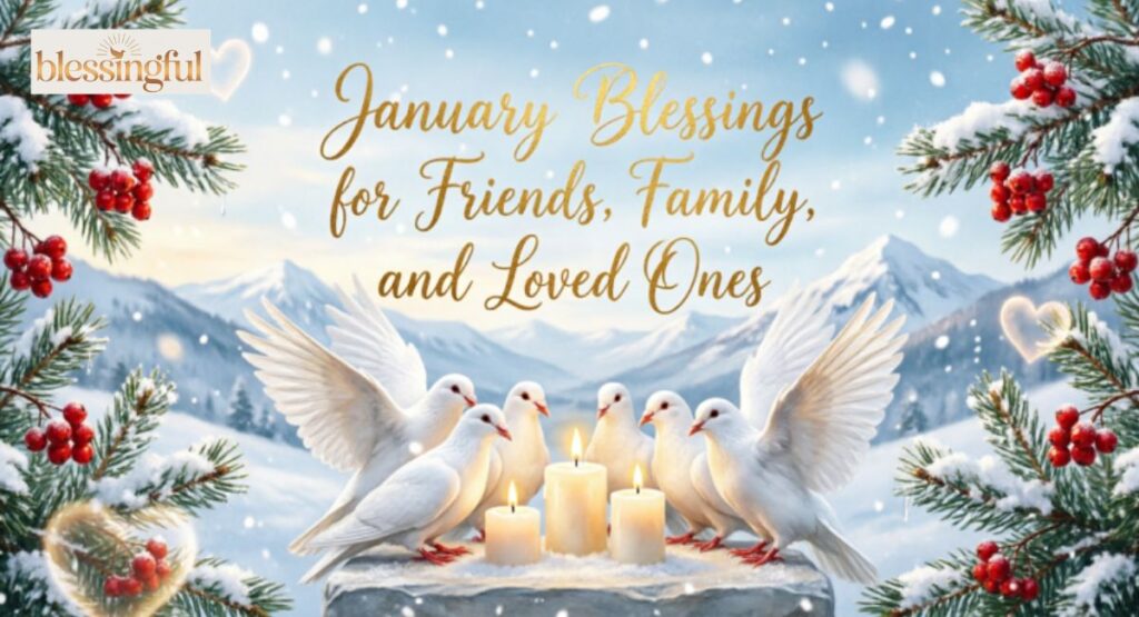 January Blessings for Friends, Family, and Loved Ones