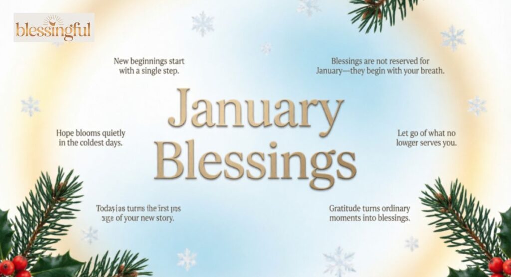January Blessings Quotes for Daily Positivity
