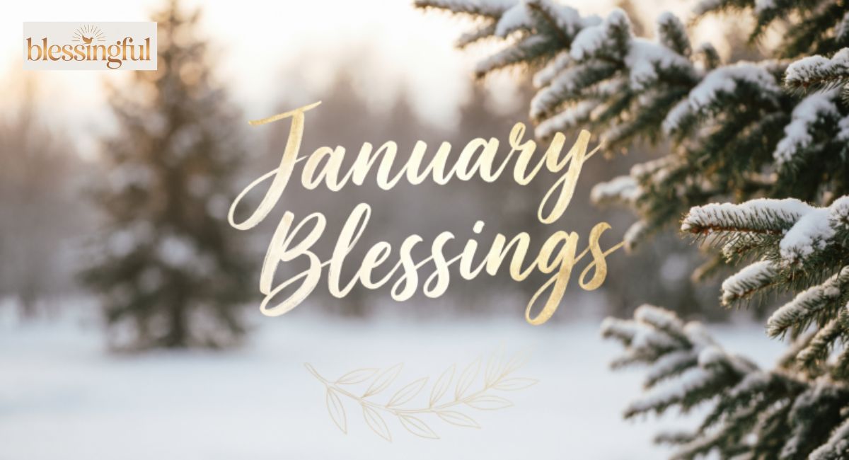 140+January Blessings to Start the New Year with Hope, Peace, and Positivity