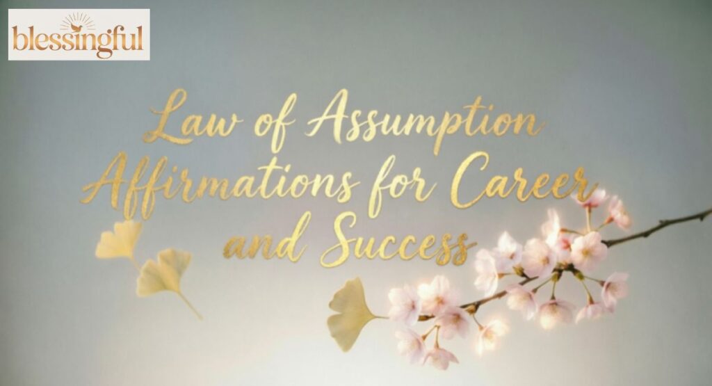 Law of Assumption Affirmations for Career and Success