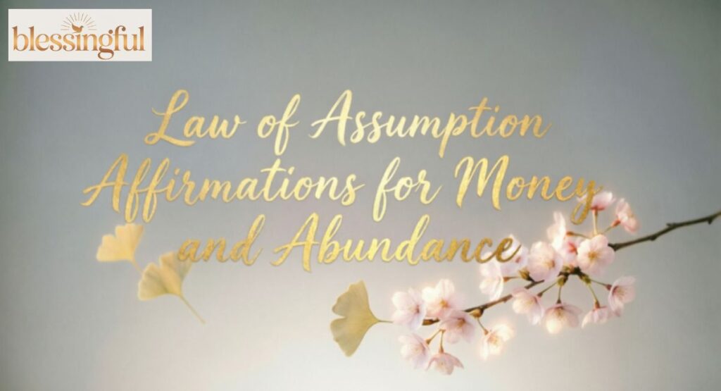 Law of Assumption Affirmations for Money and Abundance