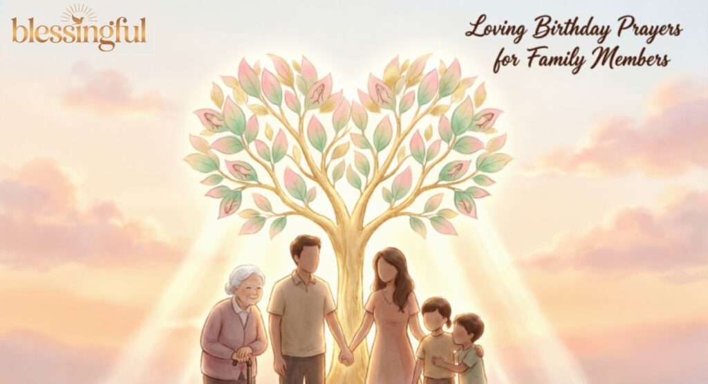 Loving Birthday Prayers for Family Members
