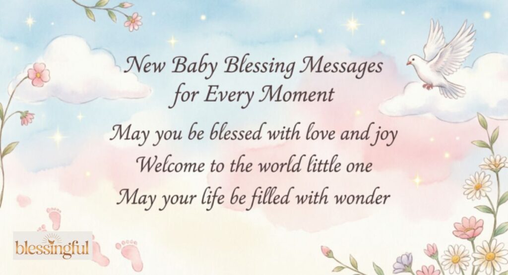 New Baby Blessing Messages for Every Moment

