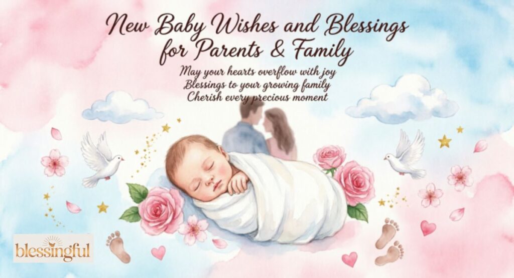 New Baby Wishes and Blessings for Parents & Family