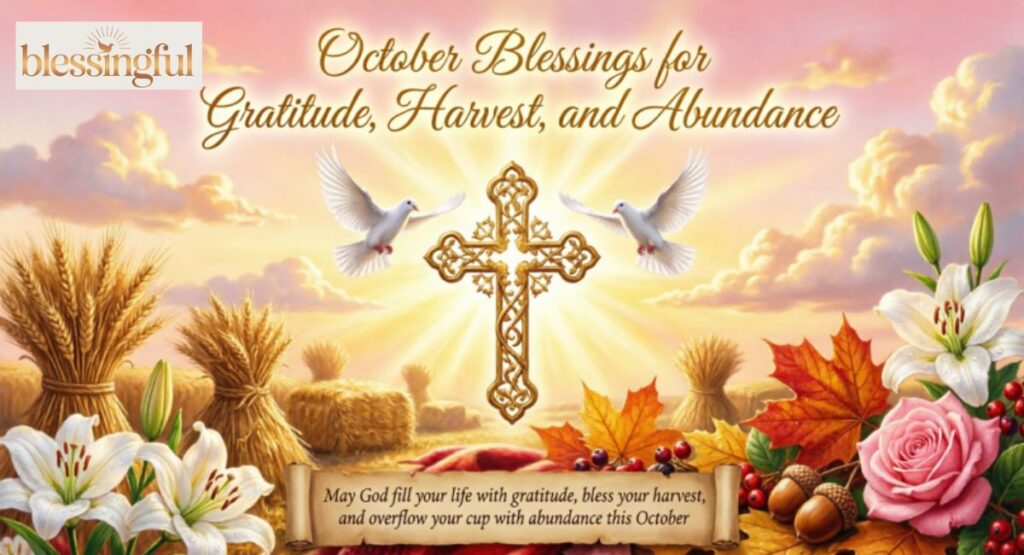 October Blessings for Gratitude, Harvest, and Abundance