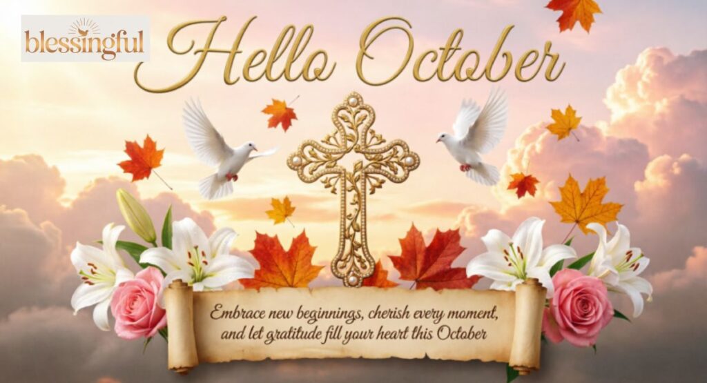 Positive Hello October Quotes and Social Media Captions