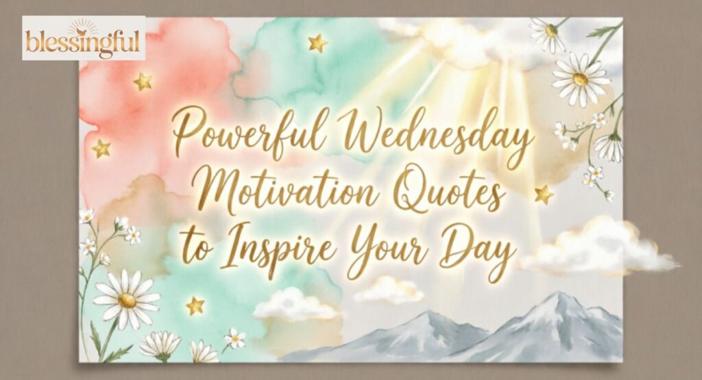 Powerful Wednesday Motivation Quotes to Inspire Your Day