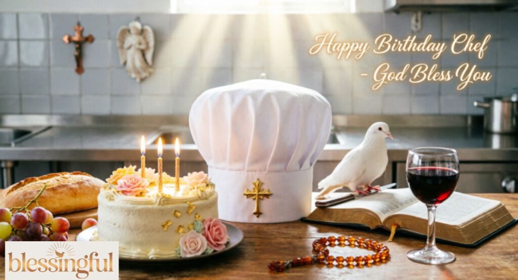Religious and Blessing Birthday Wishes for Chef