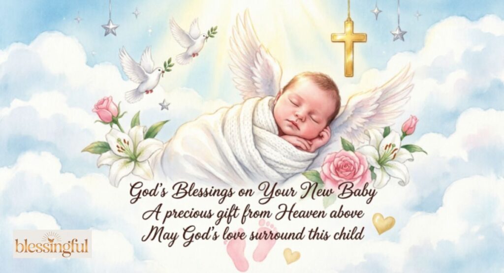 Religious and Christian New Baby Blessings